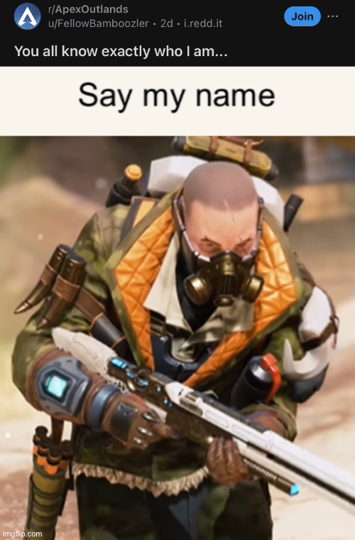 Breaking Bad X Apex Legends confirmed | made w/ Imgflip meme maker