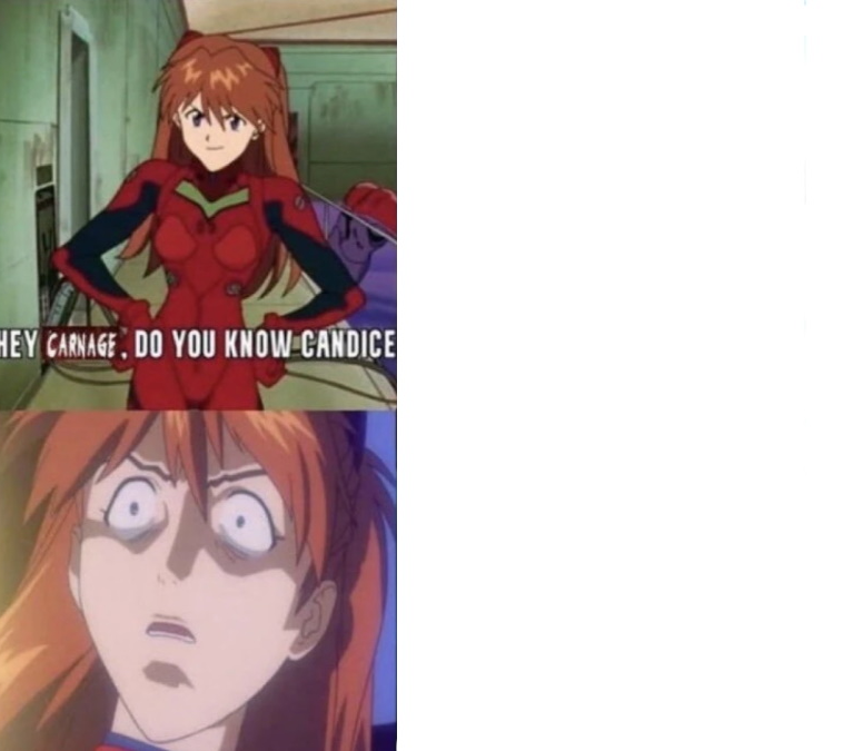 asuka your mother Blank Meme Template