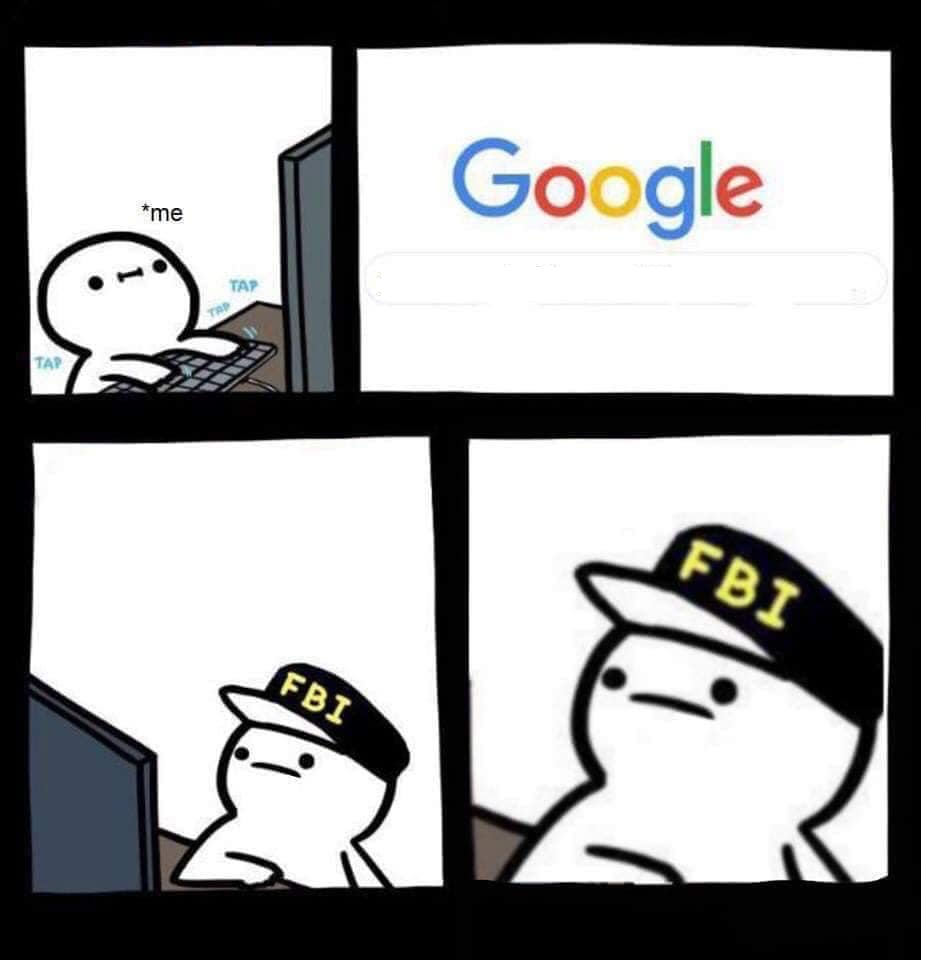 High Quality Google FBI Blank Meme Template