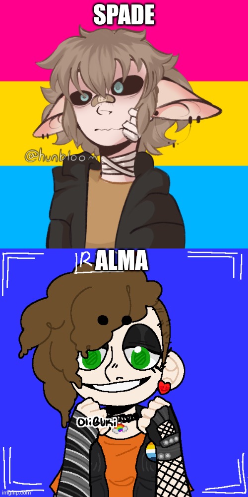 SPADE; ALMA | made w/ Imgflip meme maker