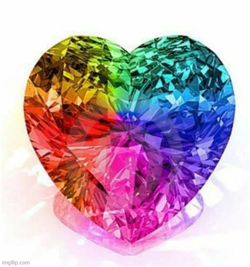 Crystal Heart | image tagged in crystal heart | made w/ Imgflip meme maker