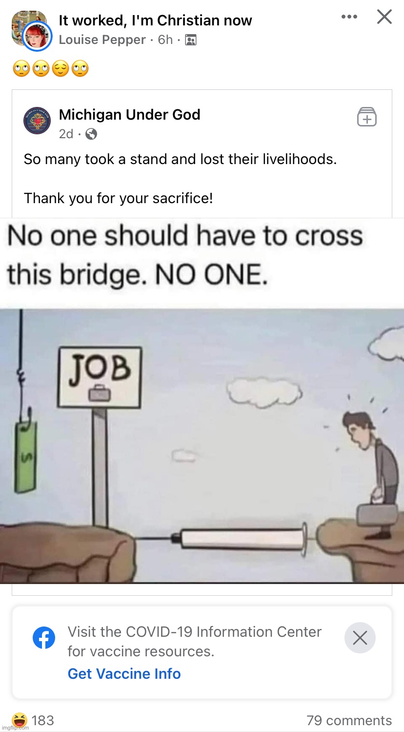 Should anyone have to cross this bridge? | image tagged in it worked i m christian now | made w/ Imgflip meme maker