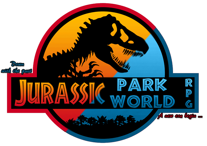 High Quality Jurassic Park/World logo Blank Meme Template