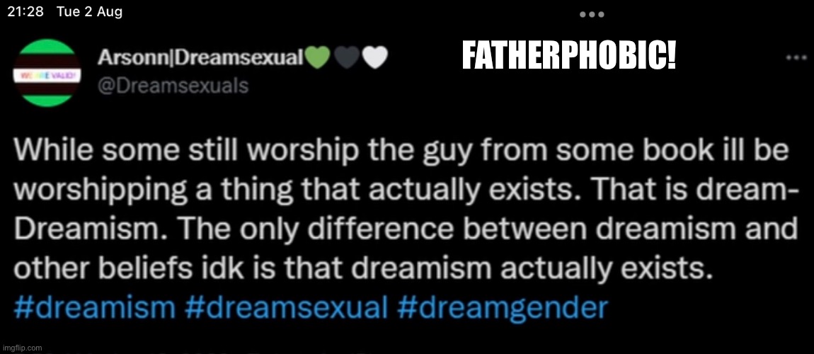 FATHERPHOBIC! | made w/ Imgflip meme maker