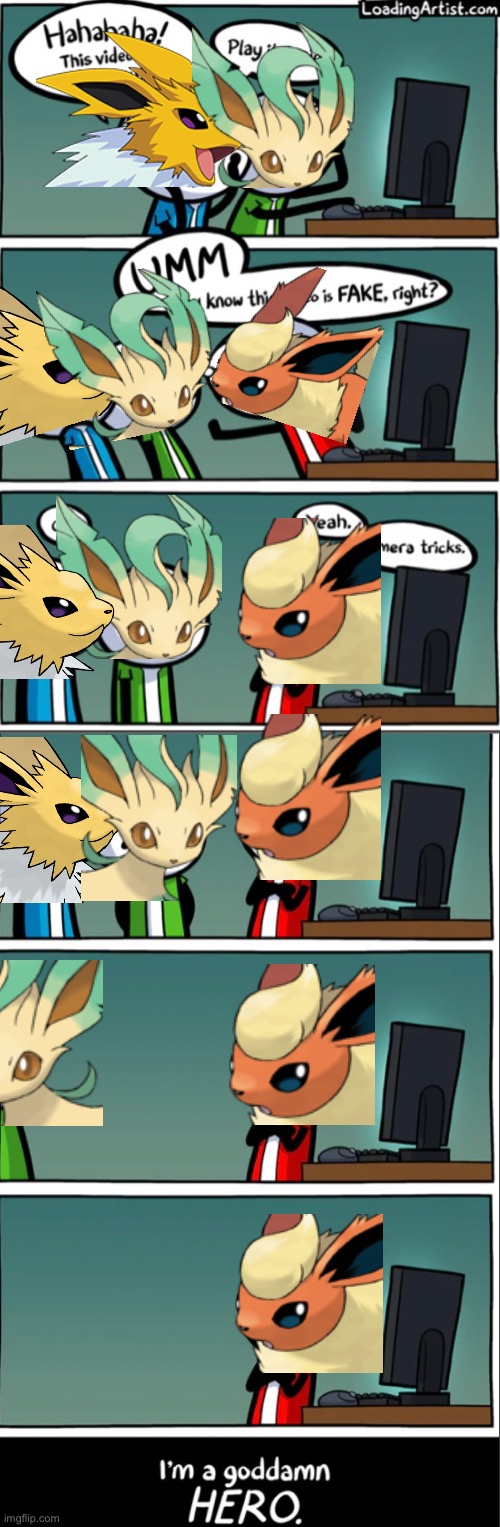For all of the Pokémon fans. | image tagged in comic,hi guys | made w/ Imgflip meme maker
