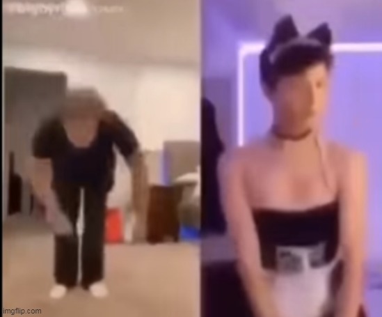 the guy in left is falling btw | made w/ Imgflip meme maker