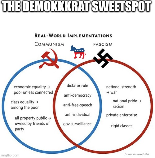 THE DEMOKKKRAT SWEETSPOT | made w/ Imgflip meme maker