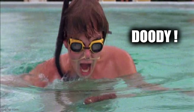 Caddyshack Doody scene | DOODY ! | image tagged in caddyshack doody scene | made w/ Imgflip meme maker