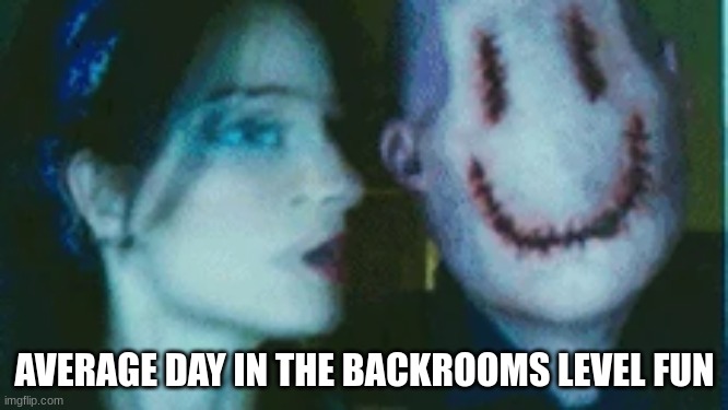 facelingoer | AVERAGE DAY IN THE BACKROOMS LEVEL FUN | made w/ Imgflip meme maker