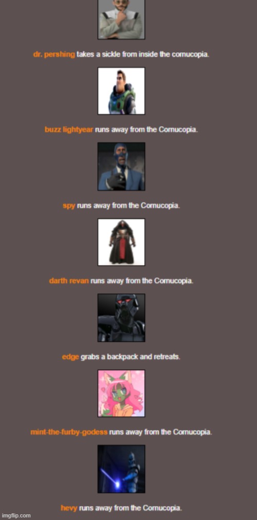 . | image tagged in hunger games | made w/ Imgflip meme maker