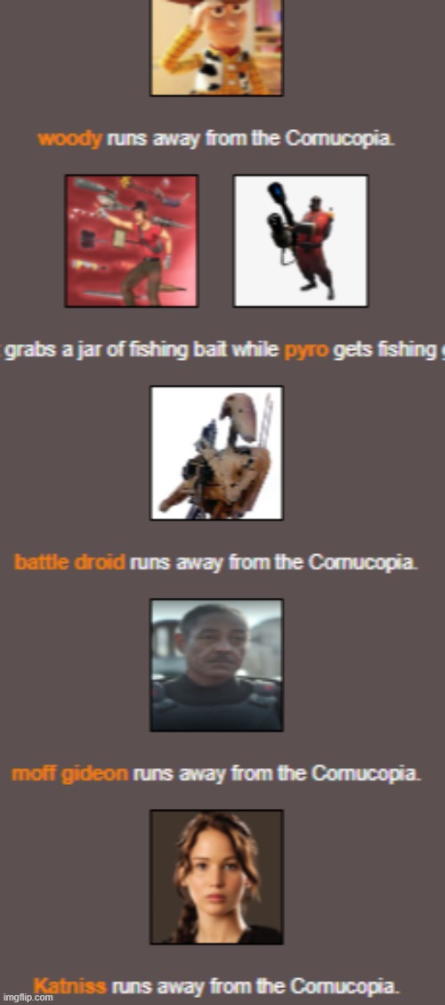 ... | image tagged in hunger games | made w/ Imgflip meme maker