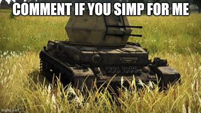 Cuz trend | COMMENT IF YOU SIMP FOR ME | image tagged in wirbelwind | made w/ Imgflip meme maker