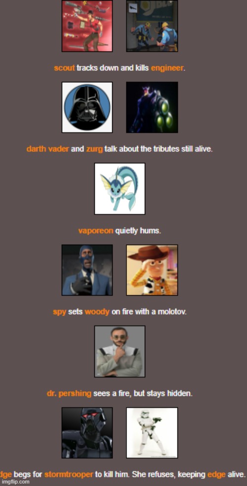.... | image tagged in hunger games | made w/ Imgflip meme maker