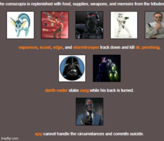 UH OH | image tagged in hunger games | made w/ Imgflip meme maker