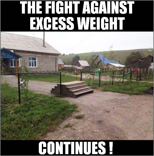 Annoying Steps ! | THE FIGHT AGAINST
EXCESS WEIGHT; CONTINUES ! | image tagged in annoying,steps,exercise,front page | made w/ Imgflip meme maker