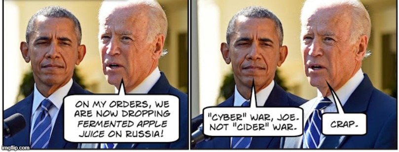 Surely it's coming, end of line, repeat. | image tagged in biden and obama | made w/ Imgflip meme maker