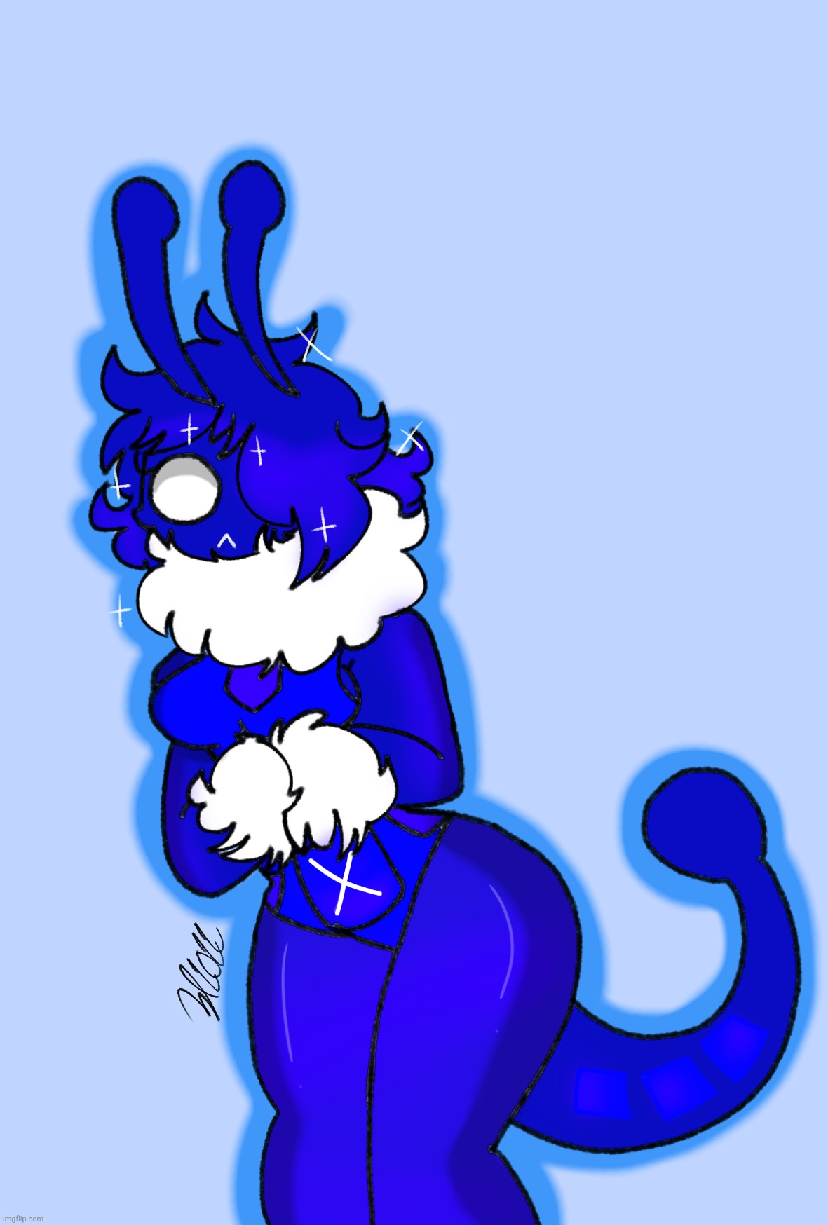 An Art Trade I made for Meriox. | made w/ Imgflip meme maker