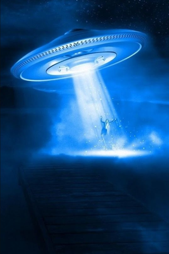 High Quality UFO BEAM Blank Meme Template