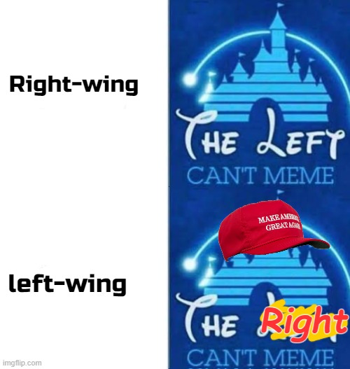 Right vs left wing memes | Right | image tagged in memes,right wing,left wing,conservatives,liberals,leftists | made w/ Imgflip meme maker