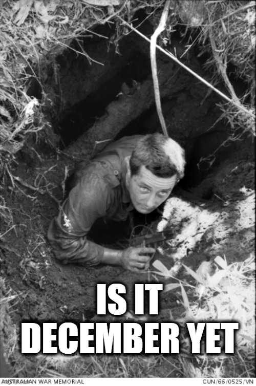IS IT DECEMBER YET | made w/ Imgflip meme maker