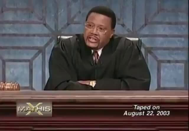 High Quality Judge Mathis Ridiculous Blank Meme Template