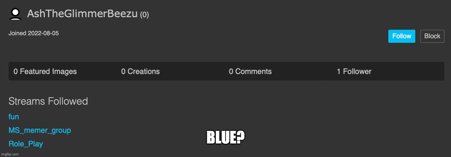 this is probably blue | BLUE? | made w/ Imgflip meme maker