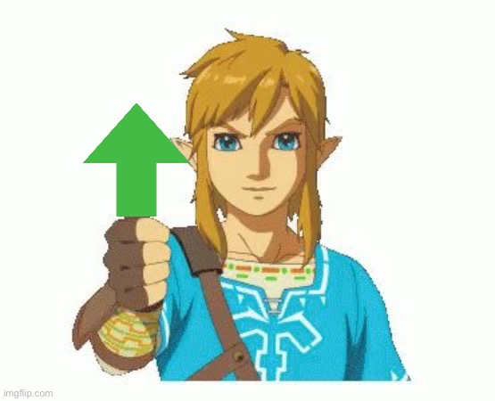 Link Thumbs Up | image tagged in link thumbs up | made w/ Imgflip meme maker