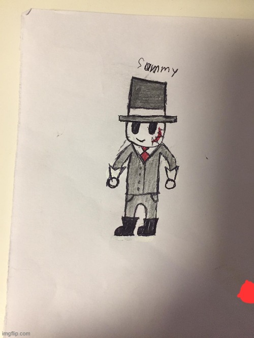 remastered version of sammy in my style | image tagged in sammy | made w/ Imgflip meme maker