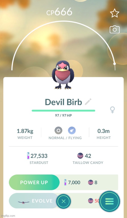 Devil Birb | made w/ Imgflip meme maker