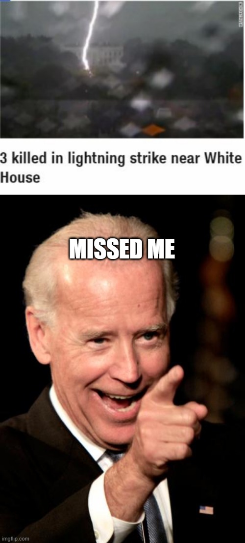 Reagan's The Only One Every Allowed to Say This Actually | MISSED ME | image tagged in memes,smilin biden | made w/ Imgflip meme maker