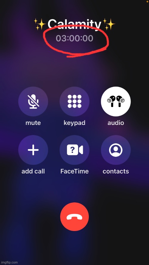 THREE HOURS ON CALL WITH CALA | made w/ Imgflip meme maker