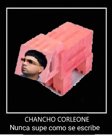 CHANCHO CORLEONE Blank Meme Template