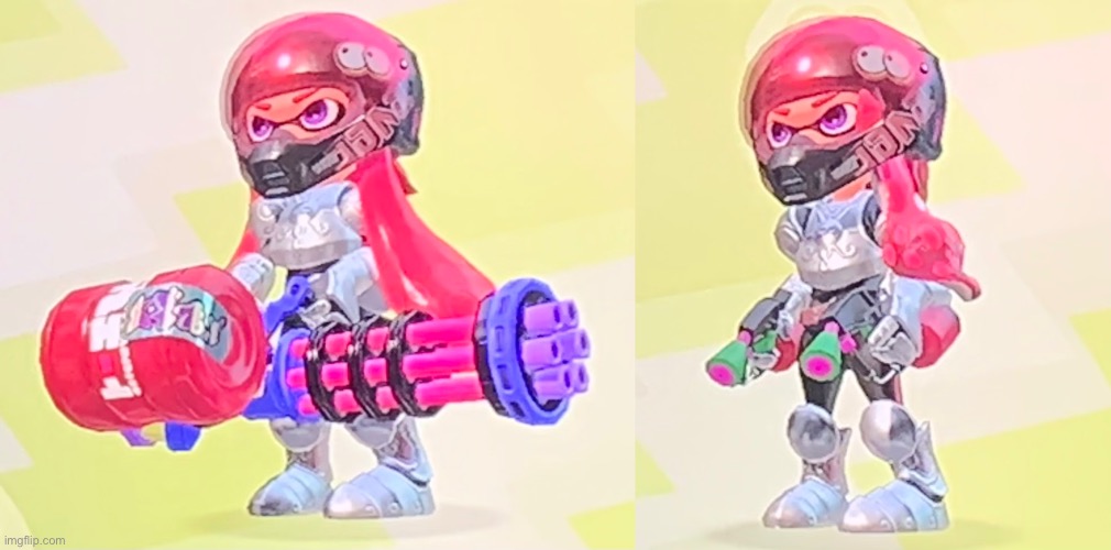 Perl and Parl in their old clone armor | made w/ Imgflip meme maker