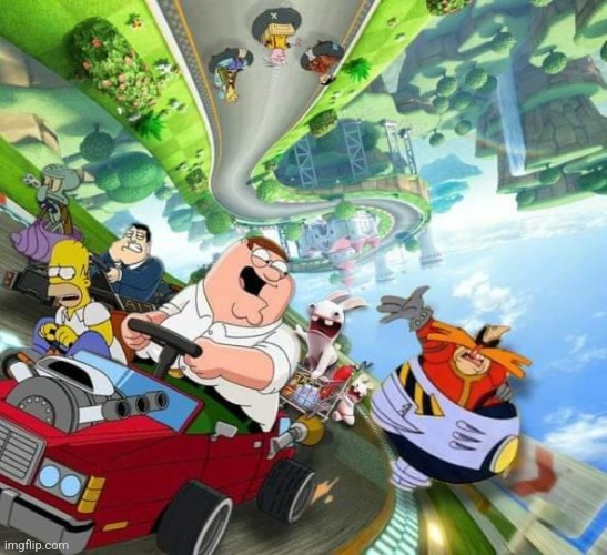 Mario kart but awesome | made w/ Imgflip meme maker