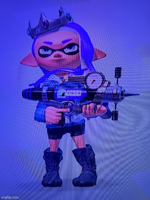 Selena in Splatoon | made w/ Imgflip meme maker