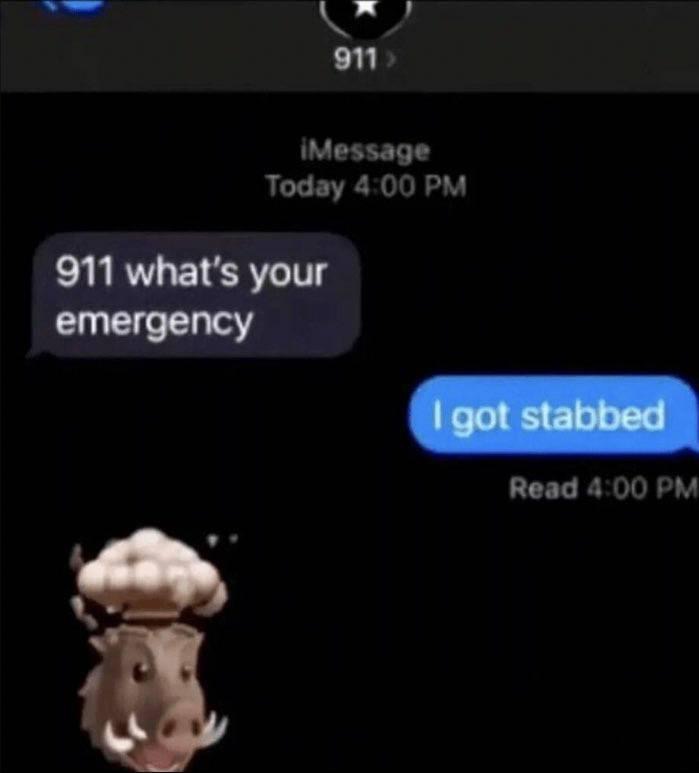 911 emergency text hotline Blank Meme Template