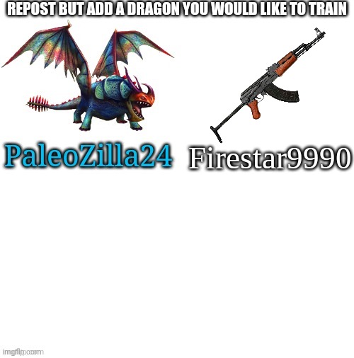 Fuck dragons, guns are better | Firestar9990 | made w/ Imgflip meme maker