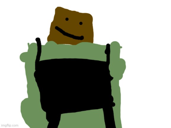 Trooper but with a shittly drawn bullet west or smth idk | image tagged in blank white template | made w/ Imgflip meme maker