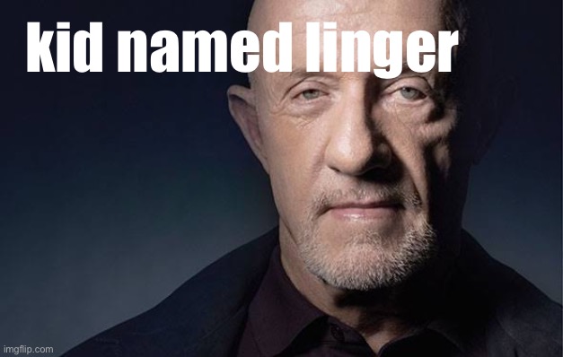 Kid Named | kid named linger | made w/ Imgflip meme maker