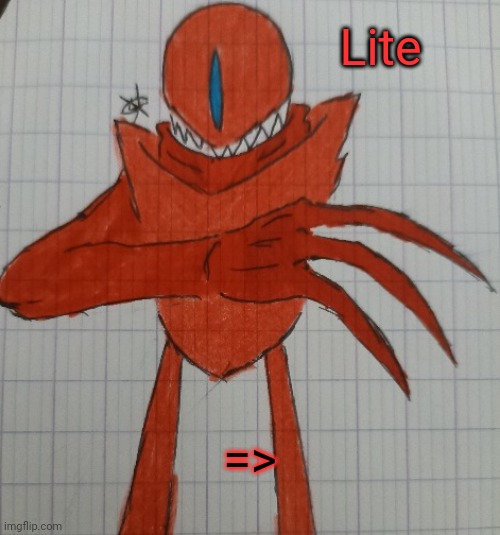 Lite | Lite; => | image tagged in lite | made w/ Imgflip meme maker