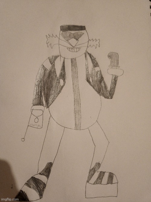 My draw of Eggman Nega | made w/ Imgflip meme maker