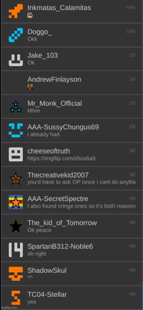 meme chat reveal | made w/ Imgflip meme maker
