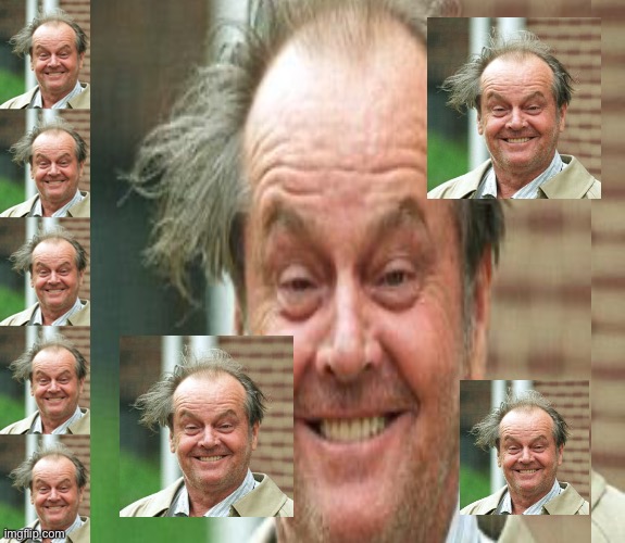 Oogy boogy boogy boo | image tagged in jack nicholson crazy hair,sexy | made w/ Imgflip meme maker