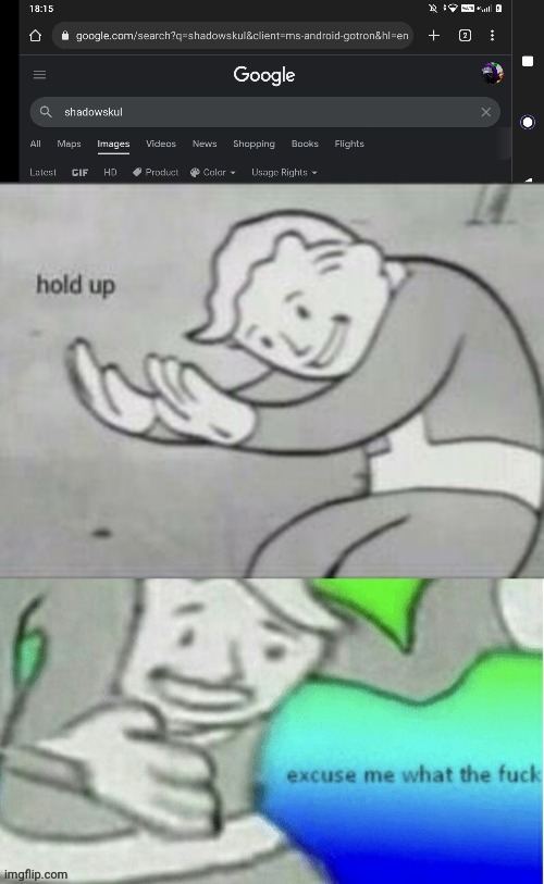 (I'm a store item?!!!?!?) | image tagged in hold up excuse me wtf | made w/ Imgflip meme maker