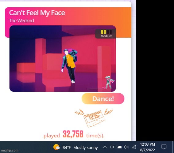 this routine sucks why does it have 32k plays | image tagged in just dance | made w/ Imgflip meme maker