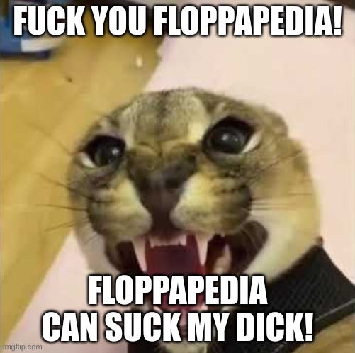 Why did Floppapedia make this garbage song canon?! Floppa doesn't curse  that much, he isn't a rapper, and he HATES PORNHUB! - Imgflip