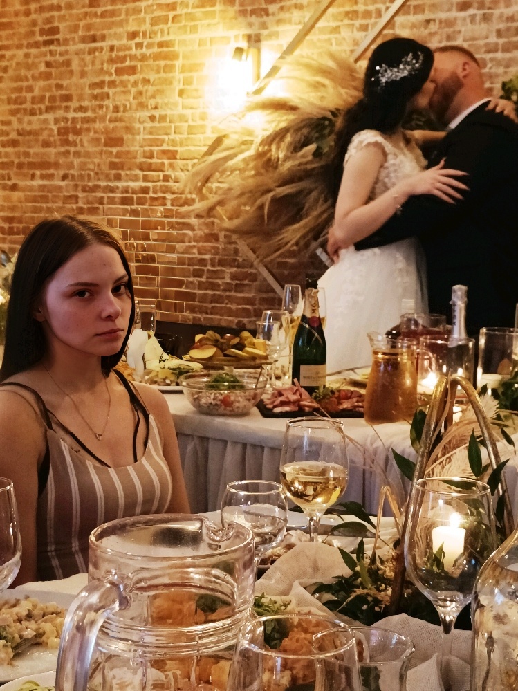 High Quality Disgruntled woman at wedding Blank Meme Template