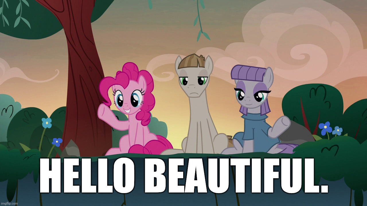 HELLO BEAUTIFUL. | made w/ Imgflip meme maker