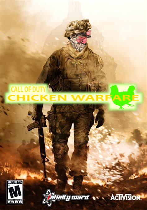 CoD chicken warfare Blank Meme Template