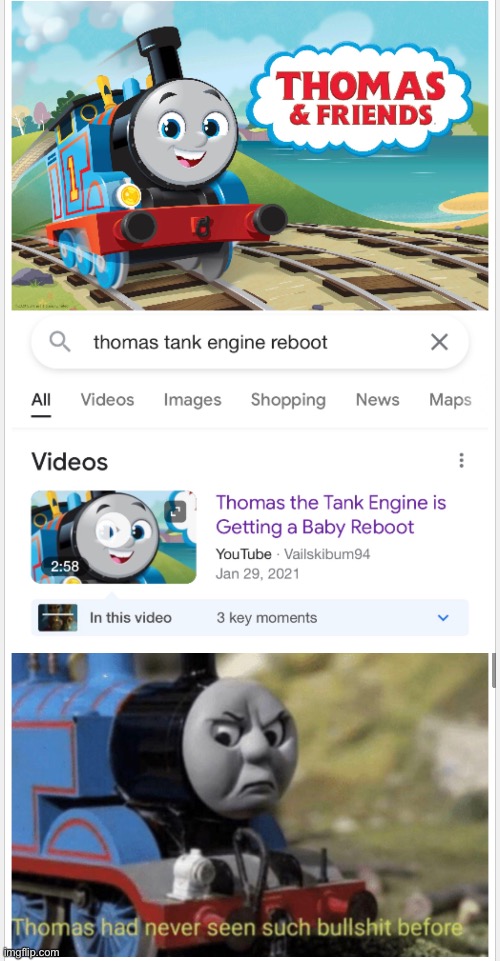 The Inhumanity!!!!! | image tagged in thomas had never seen such bullshit before,thomas the tank engine,thomas the train | made w/ Imgflip meme maker